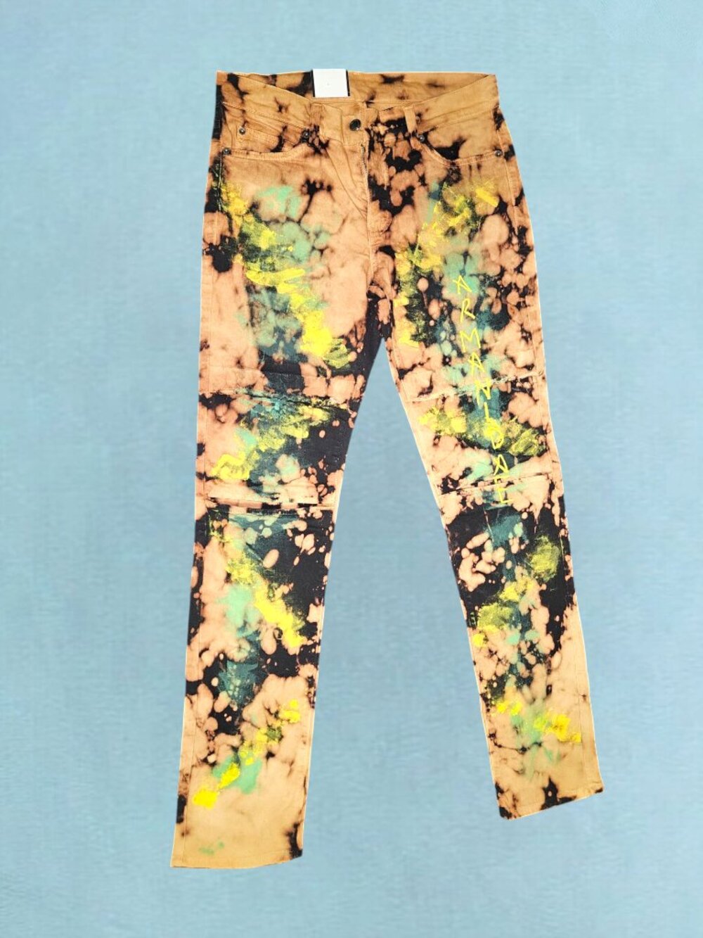 Painted Jeans TyeDye